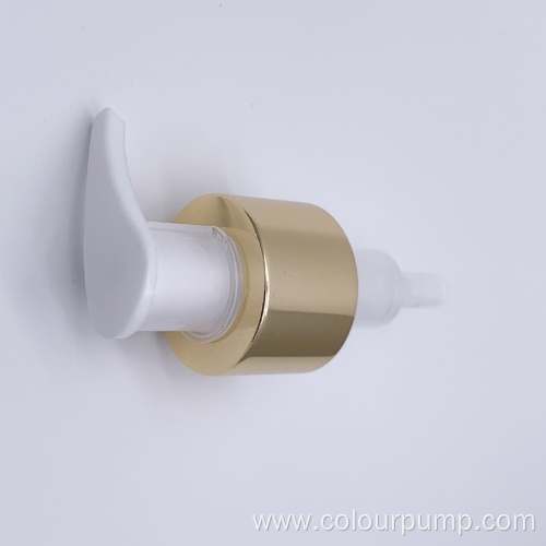 Wholesale Aluminum24 410 Gold/ Sliver Dispenser Cream Pump